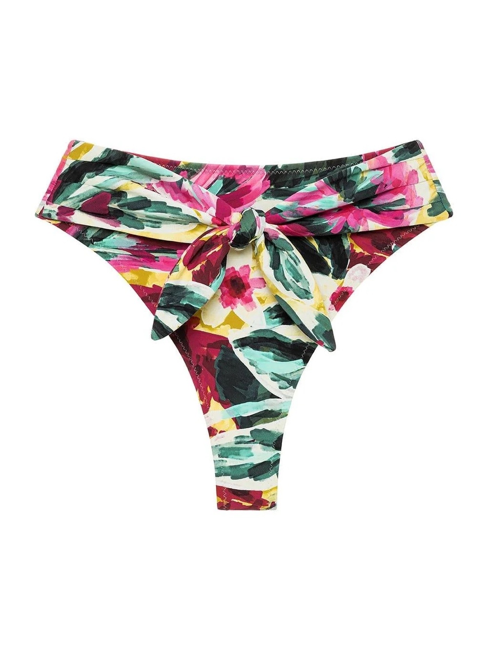 Montce Isla Floral Paula Tie-Up Bikini Bottom size S